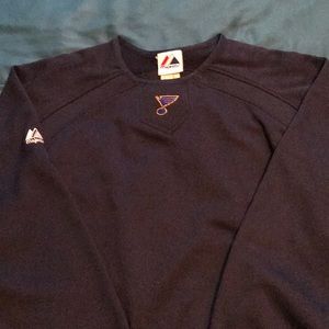 St Louis Blues Majestic thermal shirt Long Sleeve